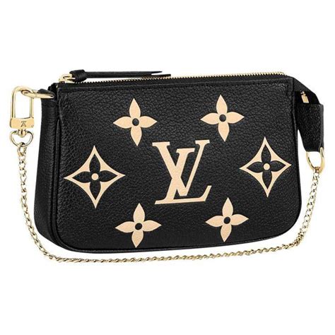 lv mini pochette au|Lv mini pochette price.